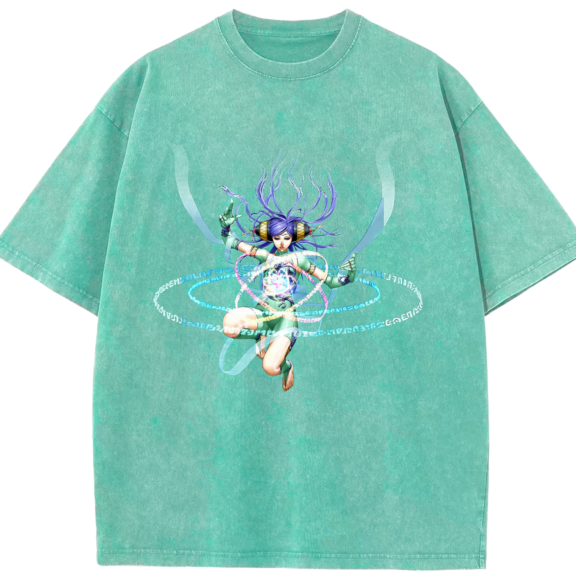 （画像用） 遊☆戯☆王 Yu-Gi-Oh! 綿100% ヴィンテージ風 半袖Tシャツ（フロントプリント）
